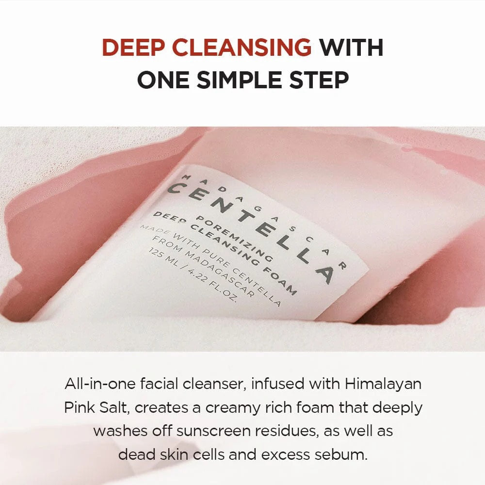 SKIN1004 Madagascar Centella Poremizing Deep Cleansing Foam - 125ml SKIN1004