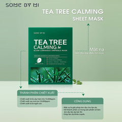 Some By Mi Tea Tree Calming Glow Luminous Ampoule Mask SOME BY MI