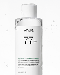 Anua Heartleaf Heartleaf 77+Hyaluron Soothing Toner - 250ml Anua