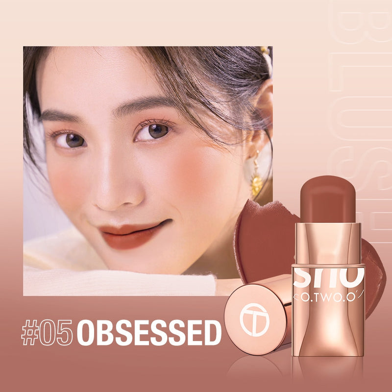 O.TWO.O Glow Color Bounce Blush Stick - 7g 05(OBSESSED) O.TWO.O