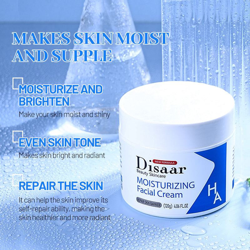 Disaar HA Moisturizing Facial Cream - 120g Disaar