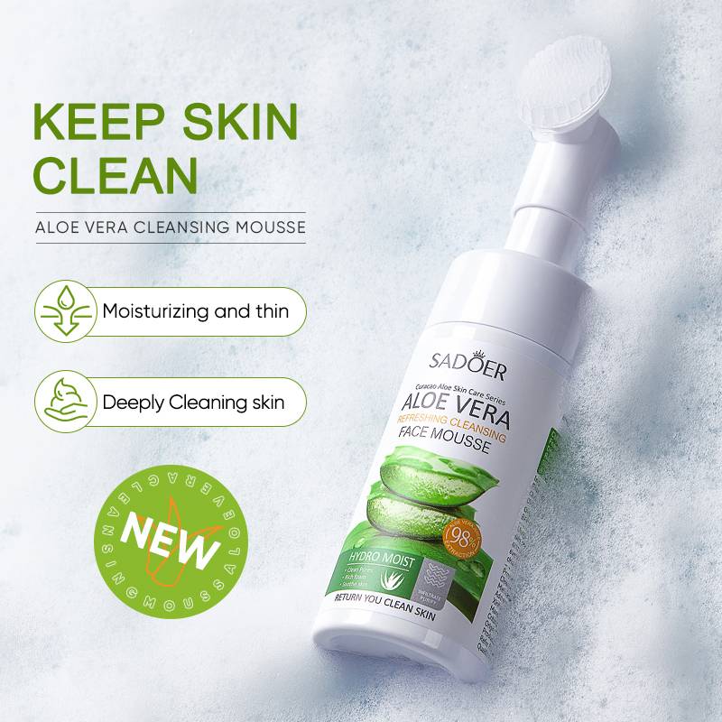 Sadoer Aloe Vera Face Mousse - 120ml Sadoer