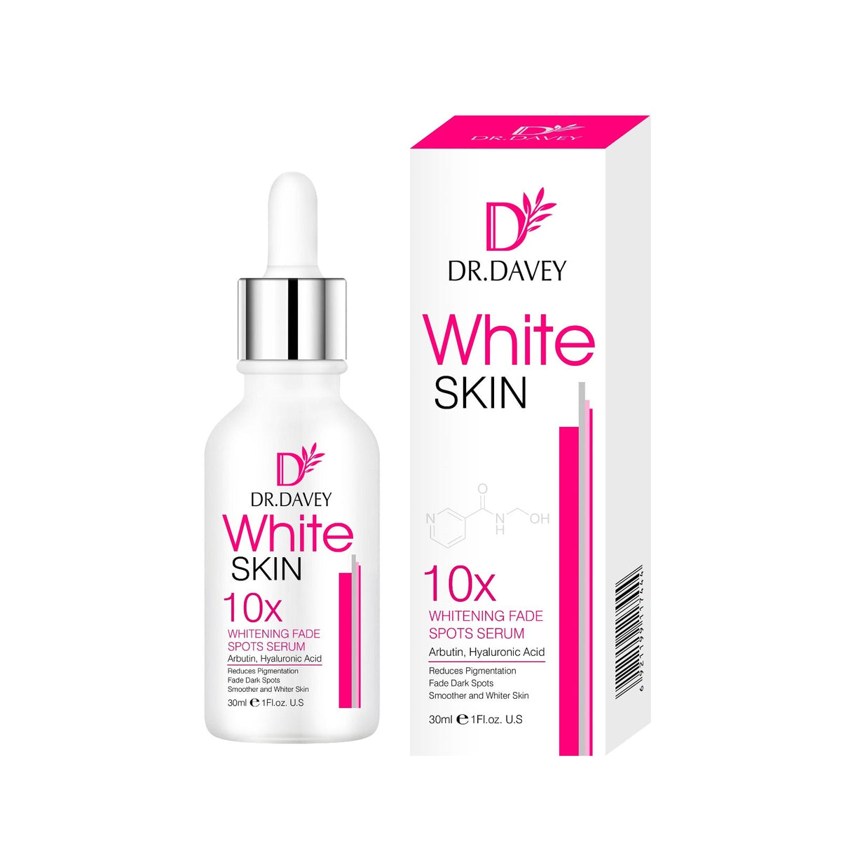 Dr.Davey White Skin 10x Whitening Fade Spots Serum - 30ml DR.DAVEY