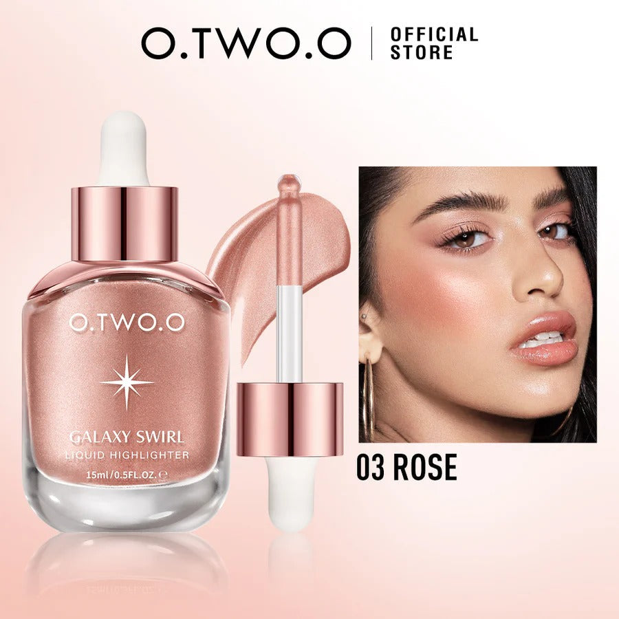 O.TWO.O Ultra Creamy Liquid Highlighter 03 ROSE O.TWO.O