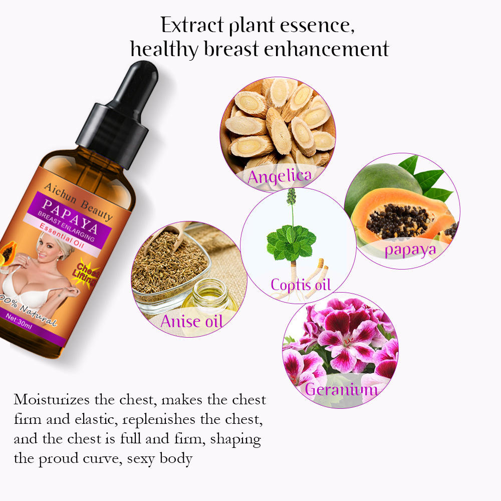 Aichun Beauty Papaya Breast Enlarging Essential Oil - 30ml Aichun Beauty