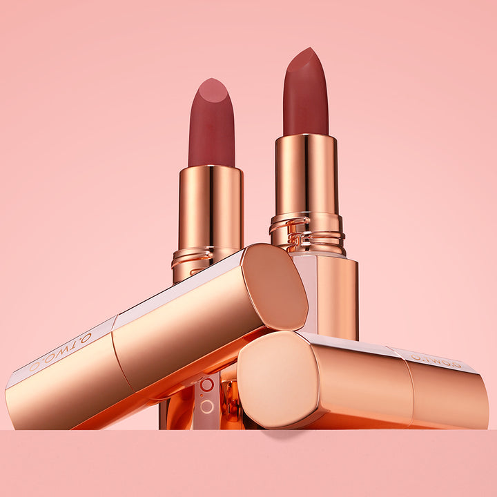 O.TWO.O Matte Finish Waterproof Long Wear Silky Lipstick O.TWO.O