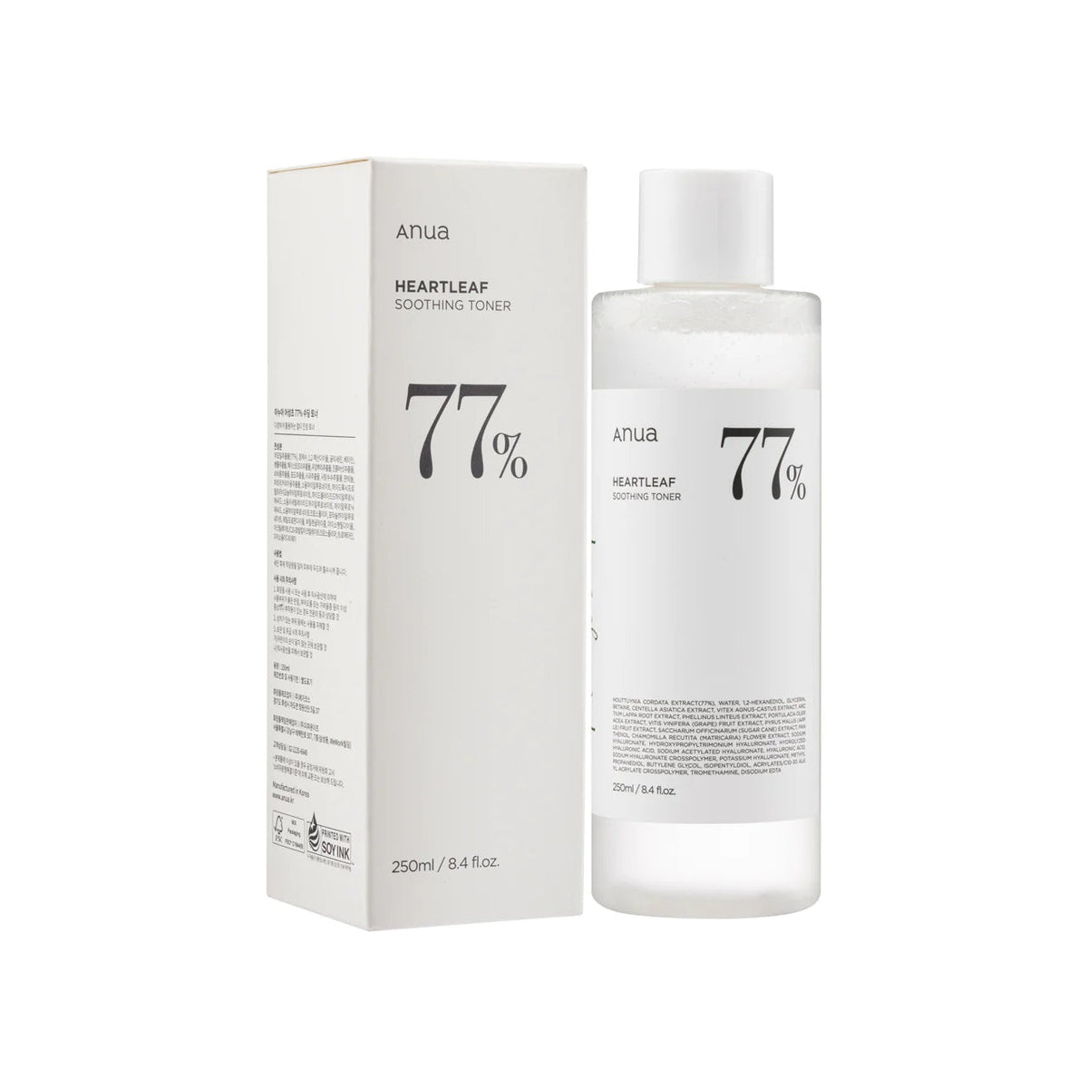 Anua Heartleaf 77% Soothing Toner - 250ml Anua