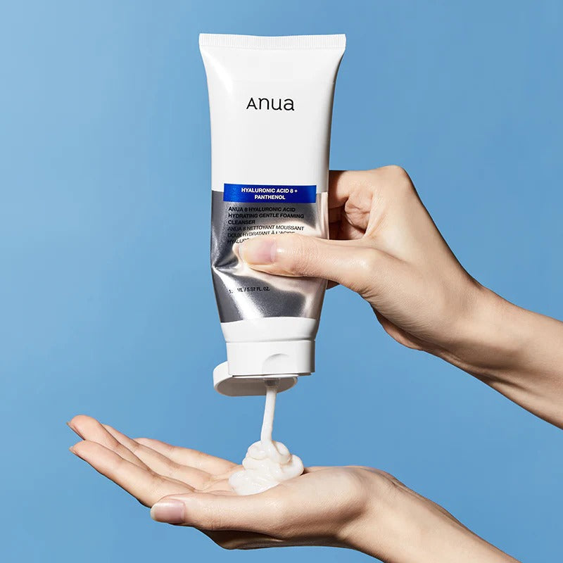 Anua 8 Hyaluronic Acid Hydrating Gentle Foaming Cleanser - 150ml Anua