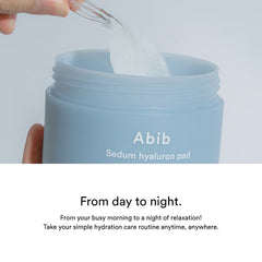 Abib Sedum Hyaluron Pad Hydrating Touch – 165ml / 75 Pads Abib