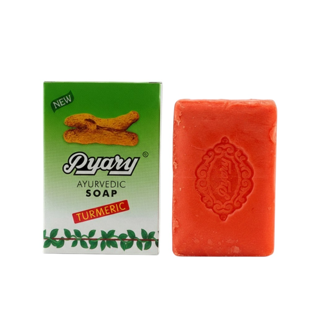 Pyary Ayurvedic Soap Turmeric 75g Glo Arabia
