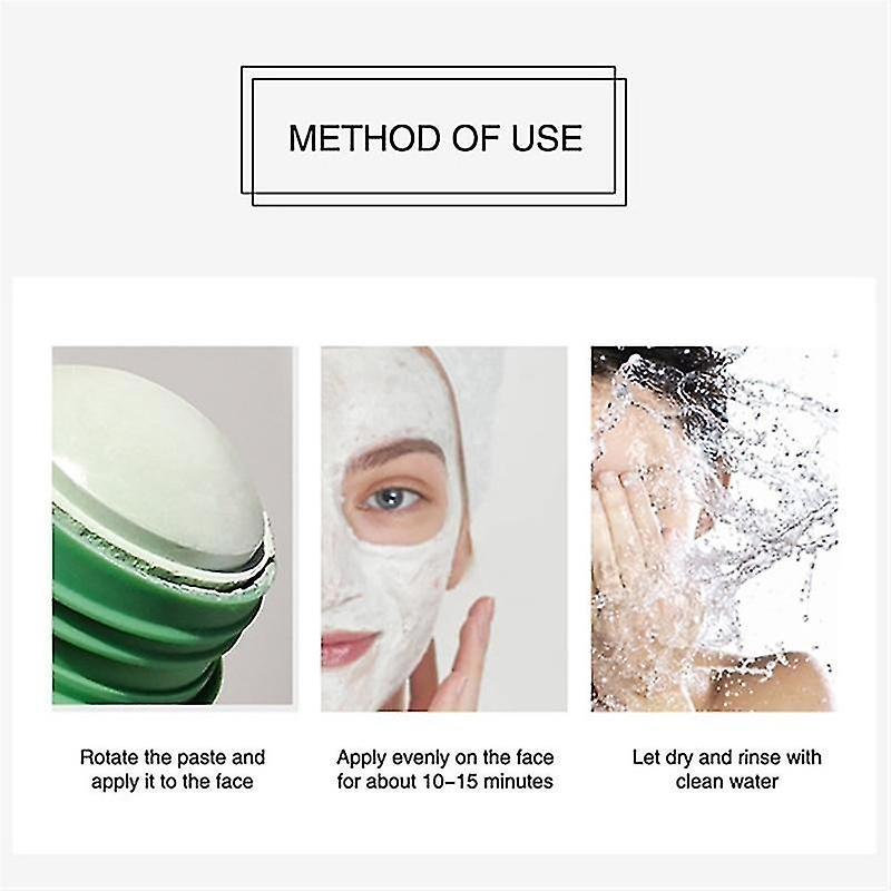 Mengsiqi Green Mask Stick - 40g Mengsiqi