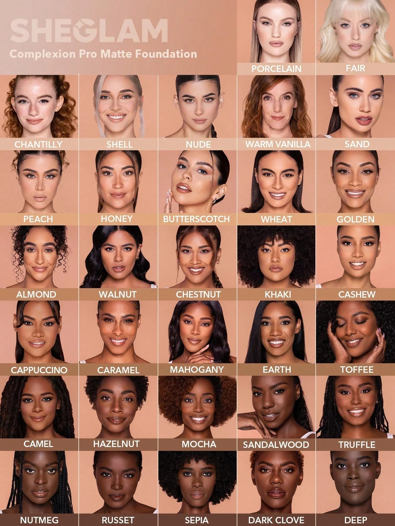 SHEGLAM Complexion Pro Long Lasting Matte Foundation Sheglam