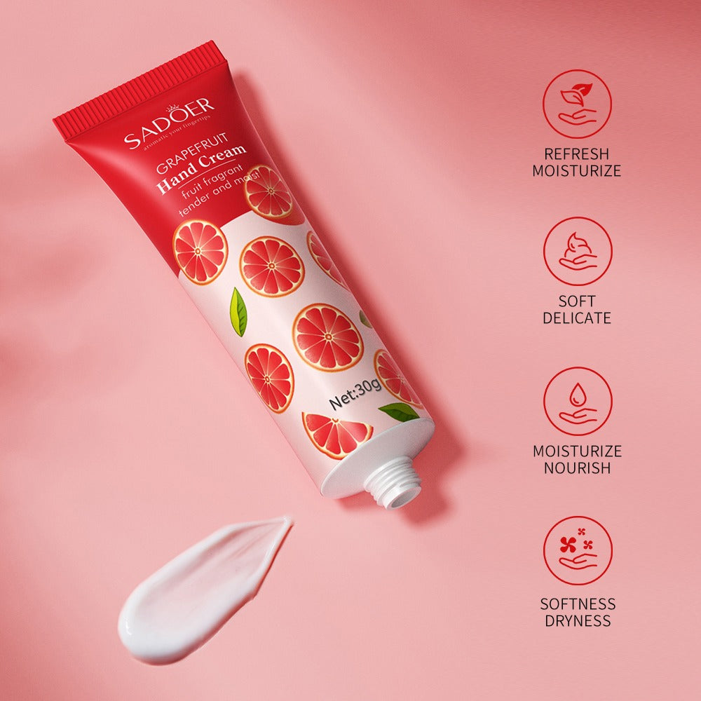 Sadoer Grape Fruit Hand Cream - 30g Sadoer