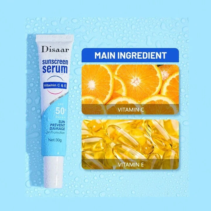 Disaar Vitamin C & E Sunscreen Serum - 30g Disaar