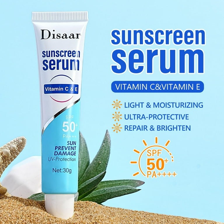 Disaar Vitamin C & E Sunscreen Serum - 30g Disaar