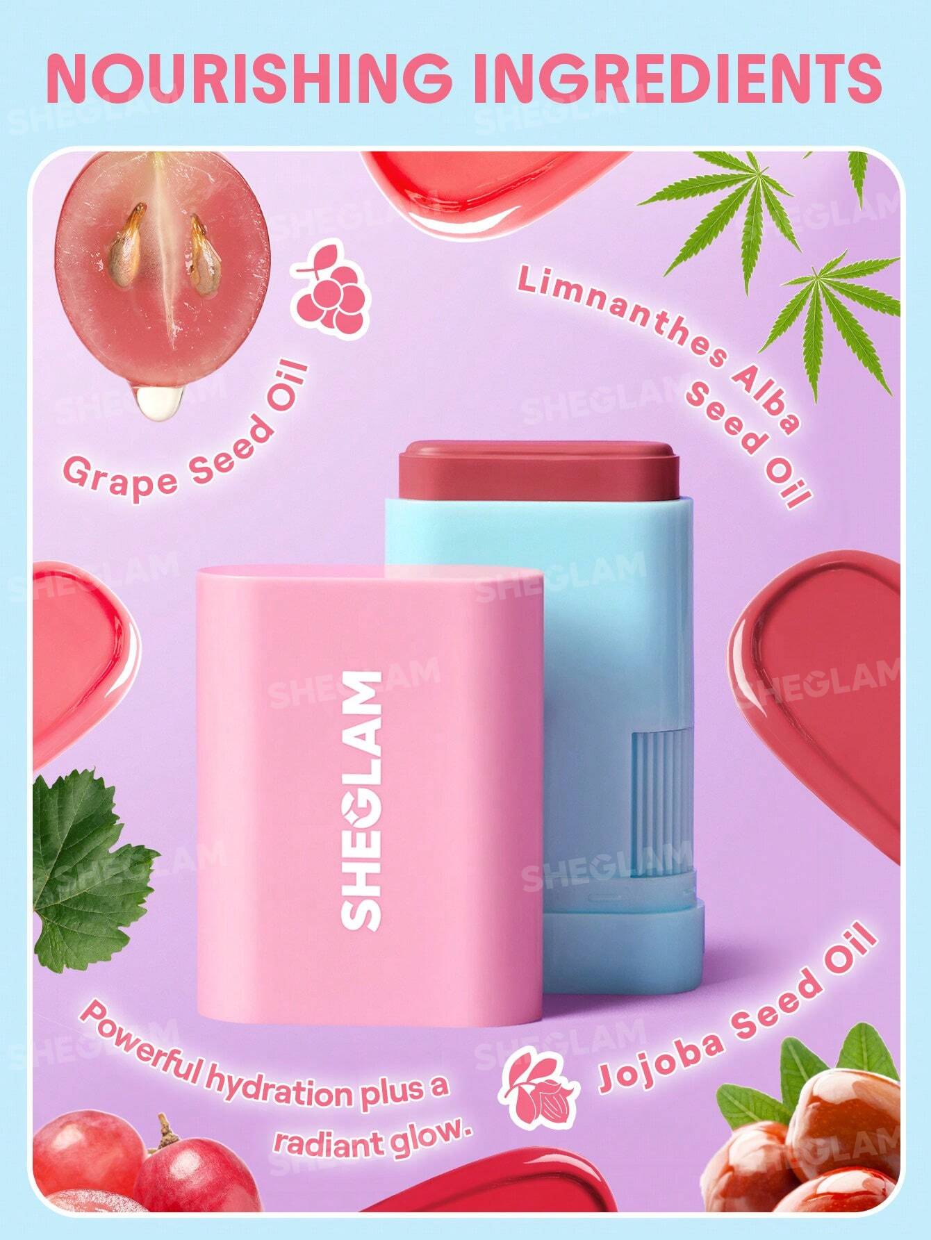 SHEGLAM Glass Glow Blush Stick SHEGLAM