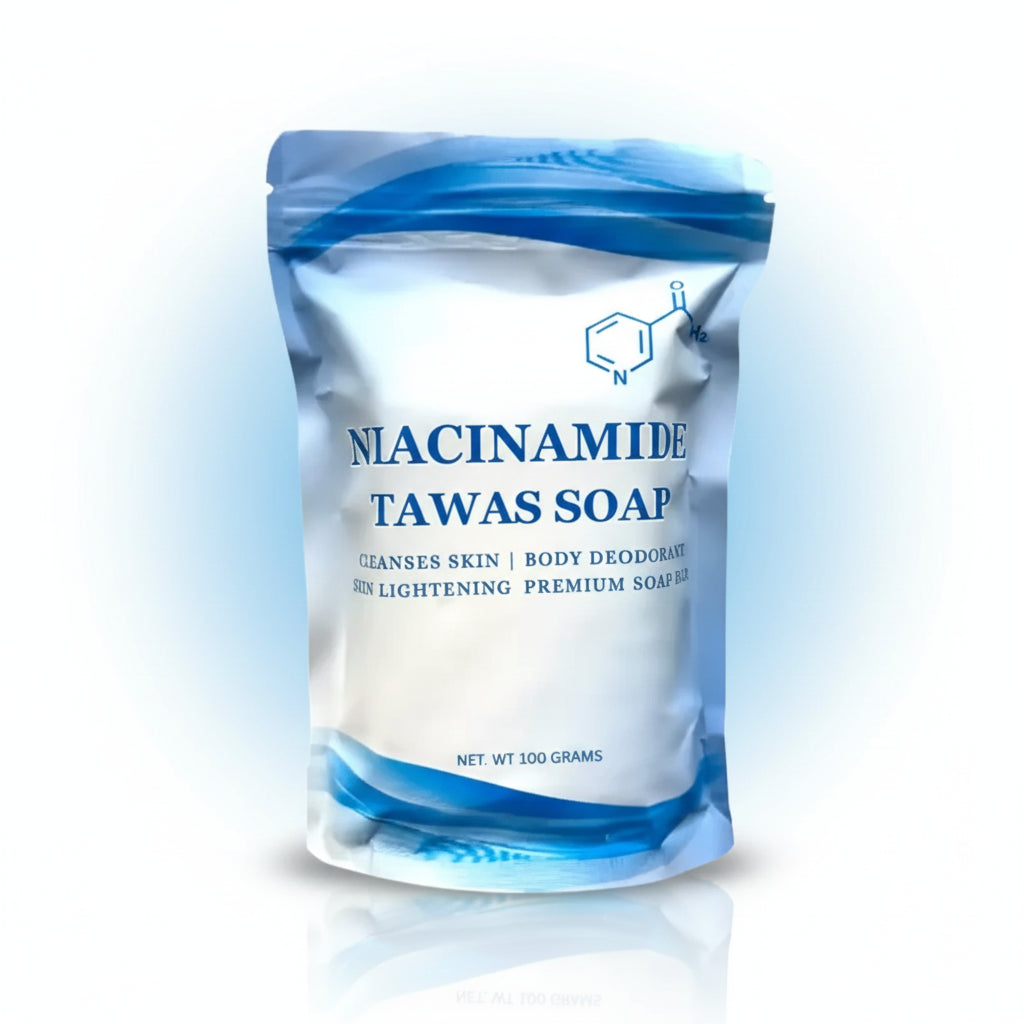 Niacinamide Tawas Soap – 100 g Glo Arabia