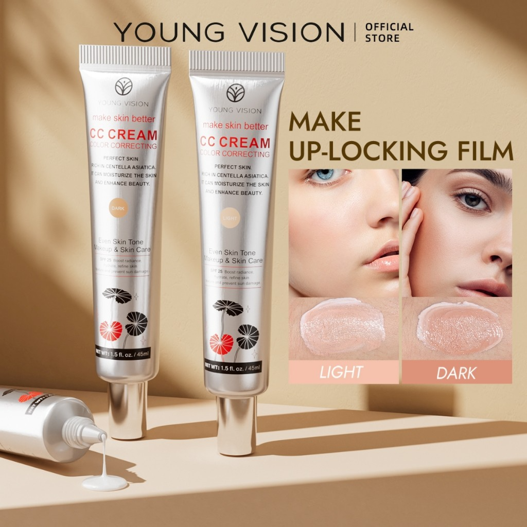 Young Vision Centella Asiatica CC Cream [Dark] Glo Arabia