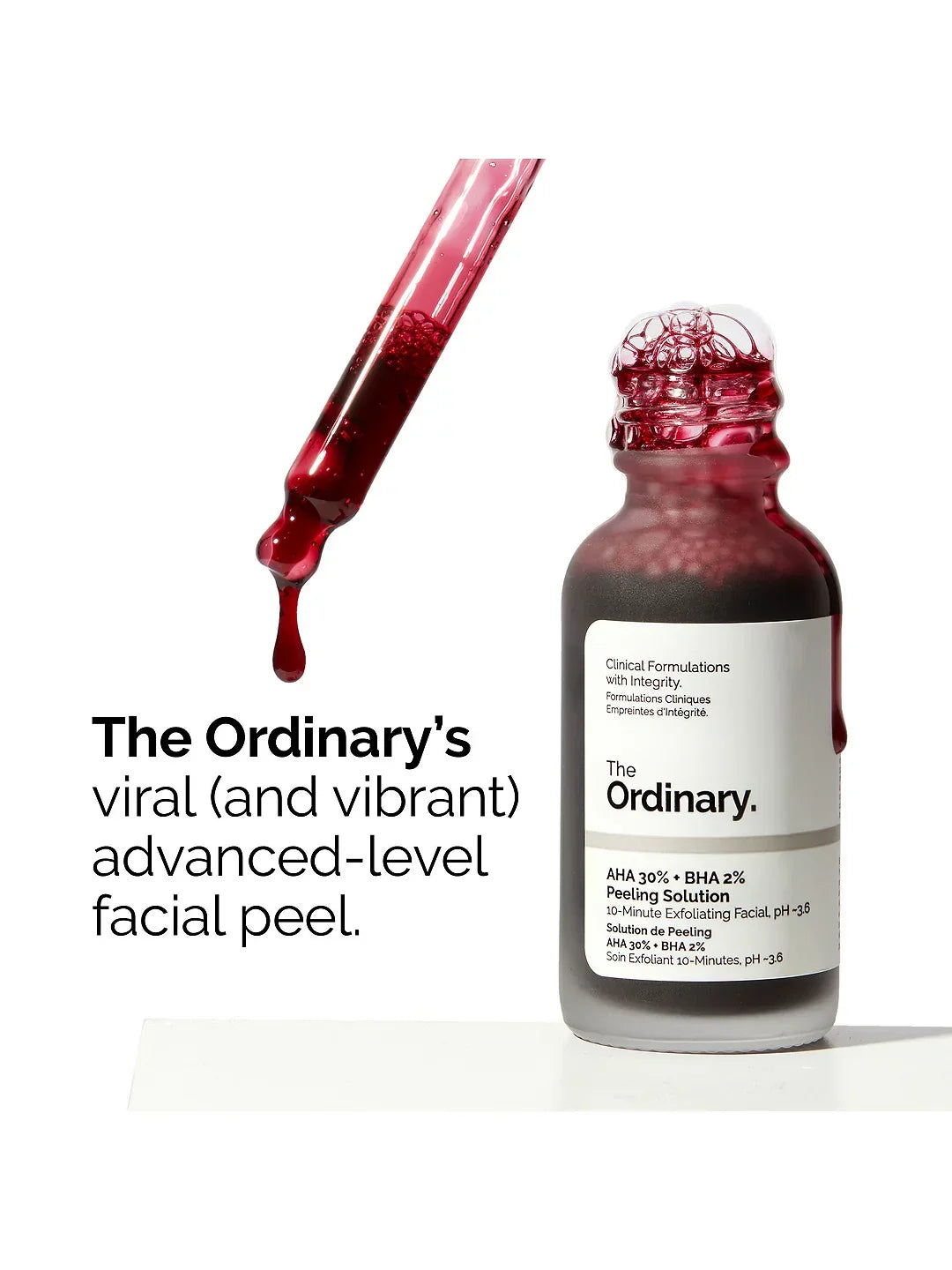 The Ordinary AHA 30%+ BHA 2% Peeling Solution - 30ml The Ordinary