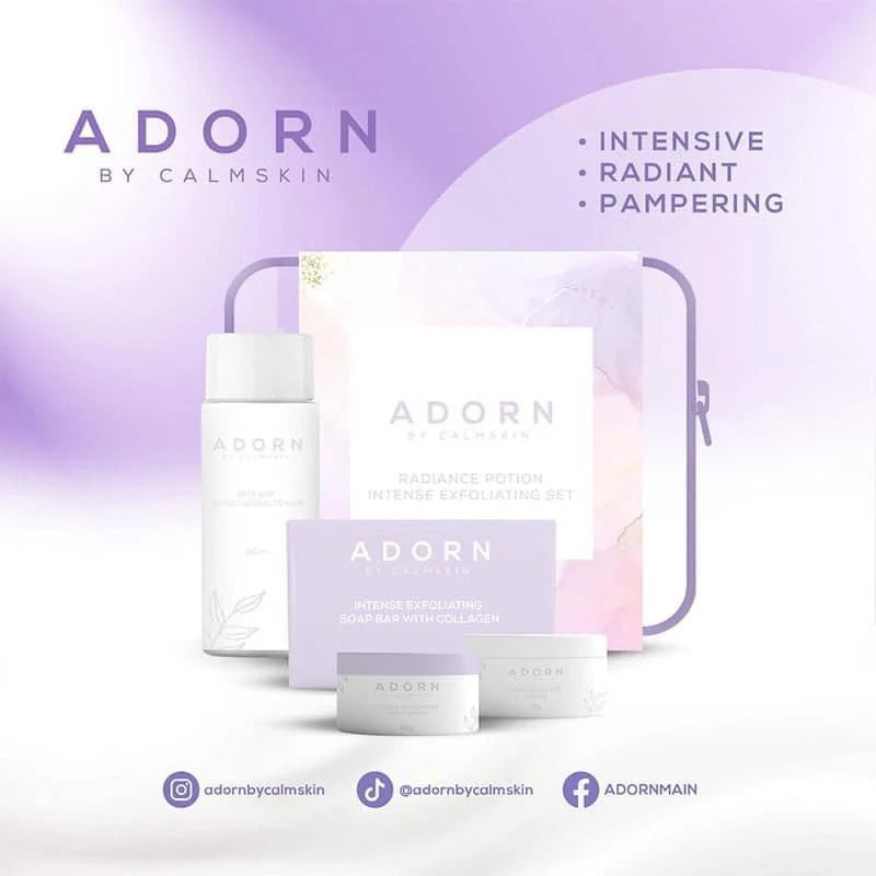 Adorn Radiance Potion Intense Exfoliating Set - 4 in 1 ADORN
