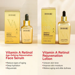 Dr.Rashel Vitamin A Retinol Age Defying & Rejuvenation Skin Care Kit 12pcs Dr. Rashel