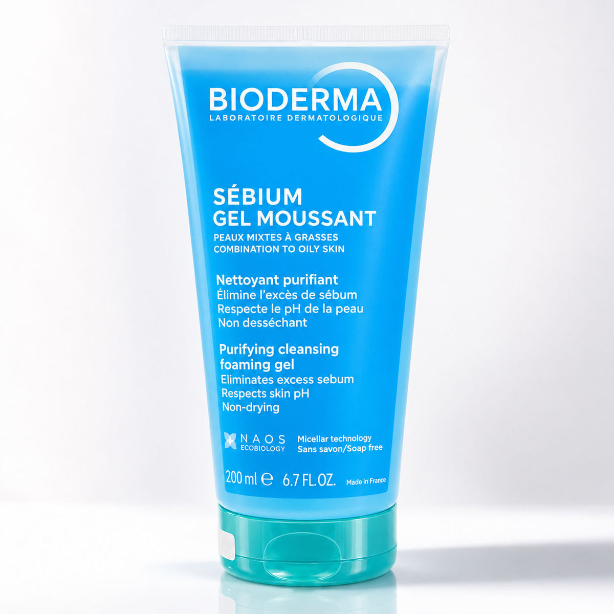 Bioderma Purifying Cleansing Foaming Gel Blue 200 ml BIODERMA