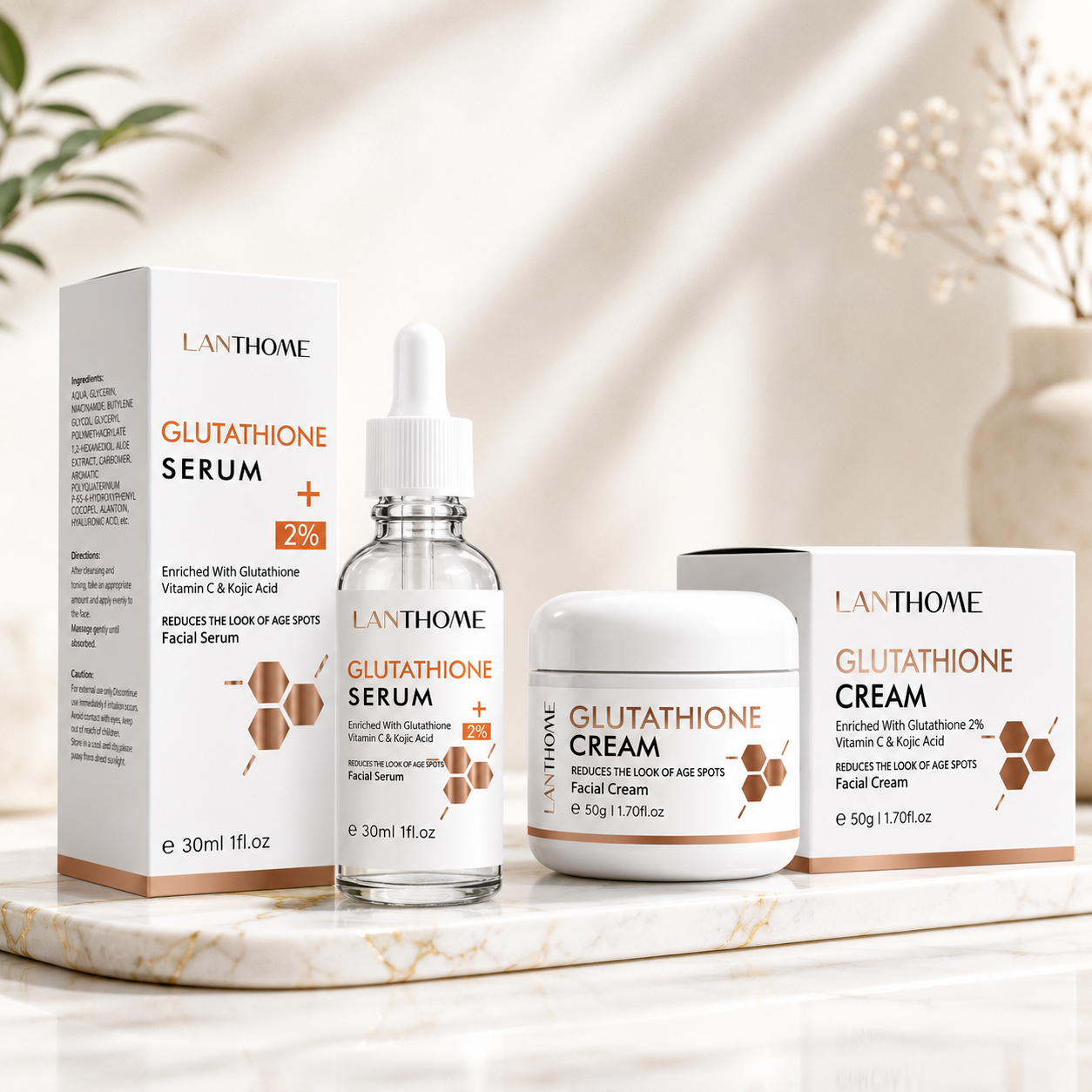 Lanthome Glow & Brightening Duo | Best Before 18-10-2026 Lanthome