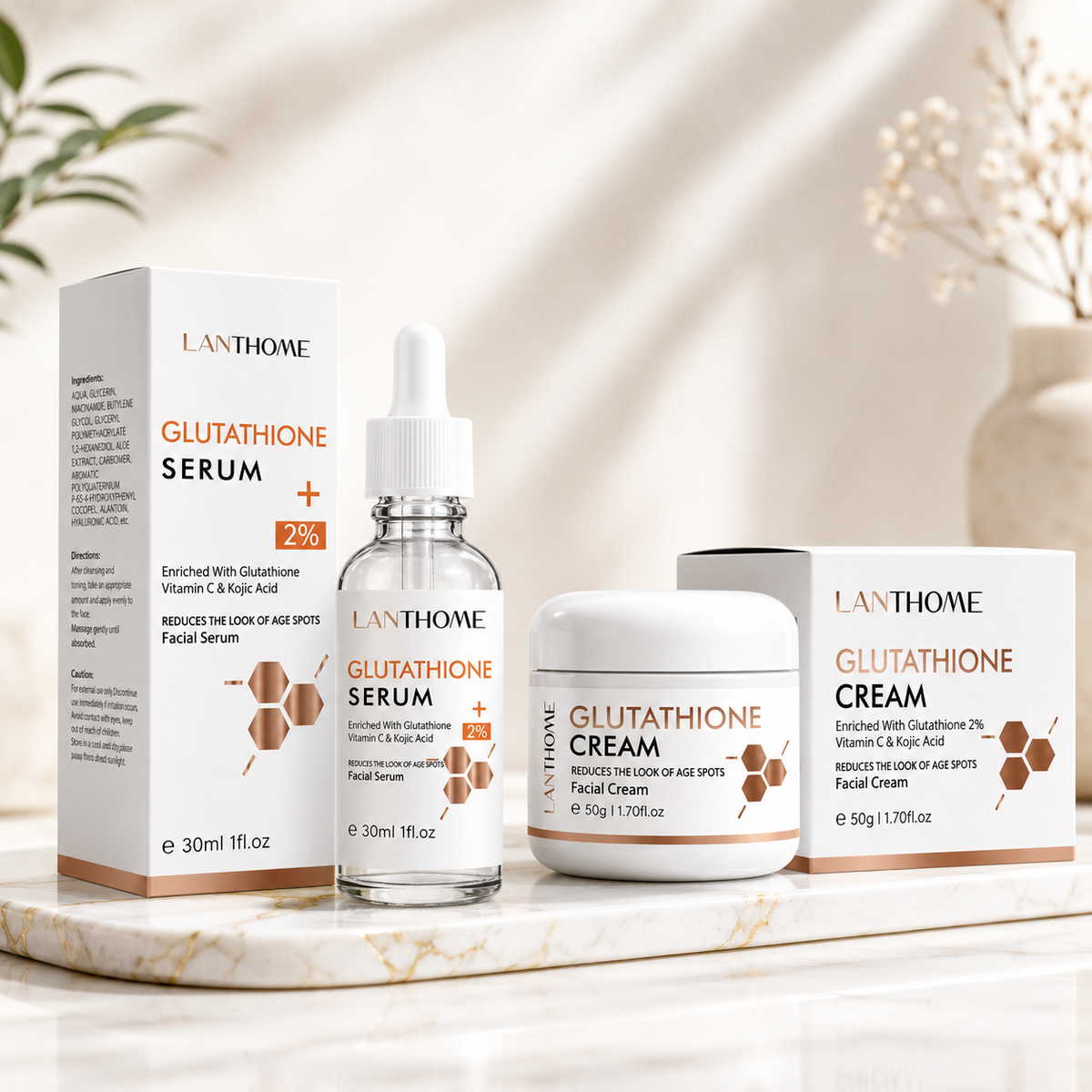 Lanthome Glow & Brightening Duo | Best Before 18-10-2026 Lanthome