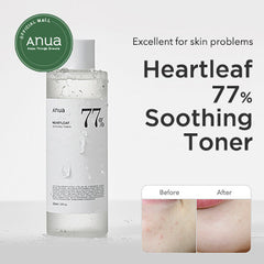 Anua Heartleaf 77% Soothing Toner - 250ml Anua