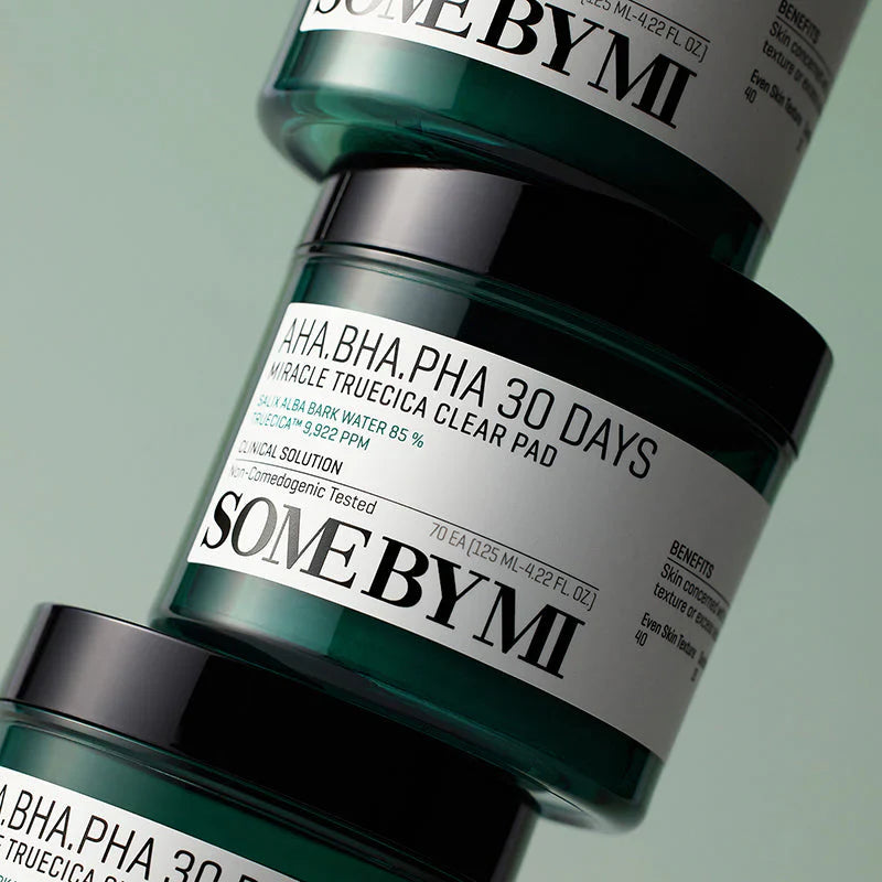 Some By Mi AHA.BHA.PHA 30Days Miracle Truecica clear pad - 125ML SOME BY MI