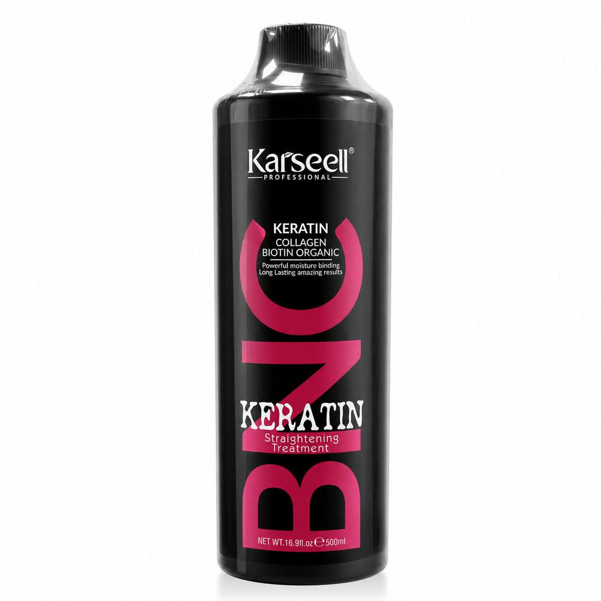 Karseell Professional Keratin Straightening Treatment Conditioner 500 ml - Smoothing Keratin Care for Frizzy Unmanageable Hair Karseell