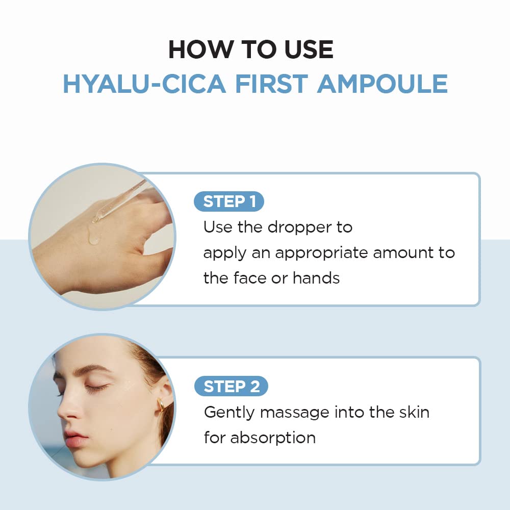 SKIN1004 Hyalu-CICA First Ampoule 100ml, Soothing Hydration Dry Skin SKIN1004