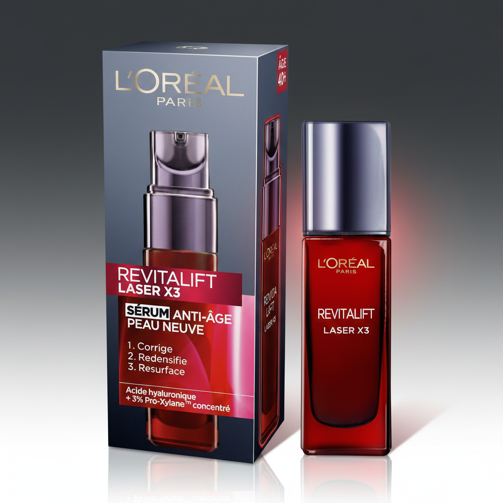 Loreal Revitalift Laser X3 Anti Agin Serum 30mL Glo Arabia