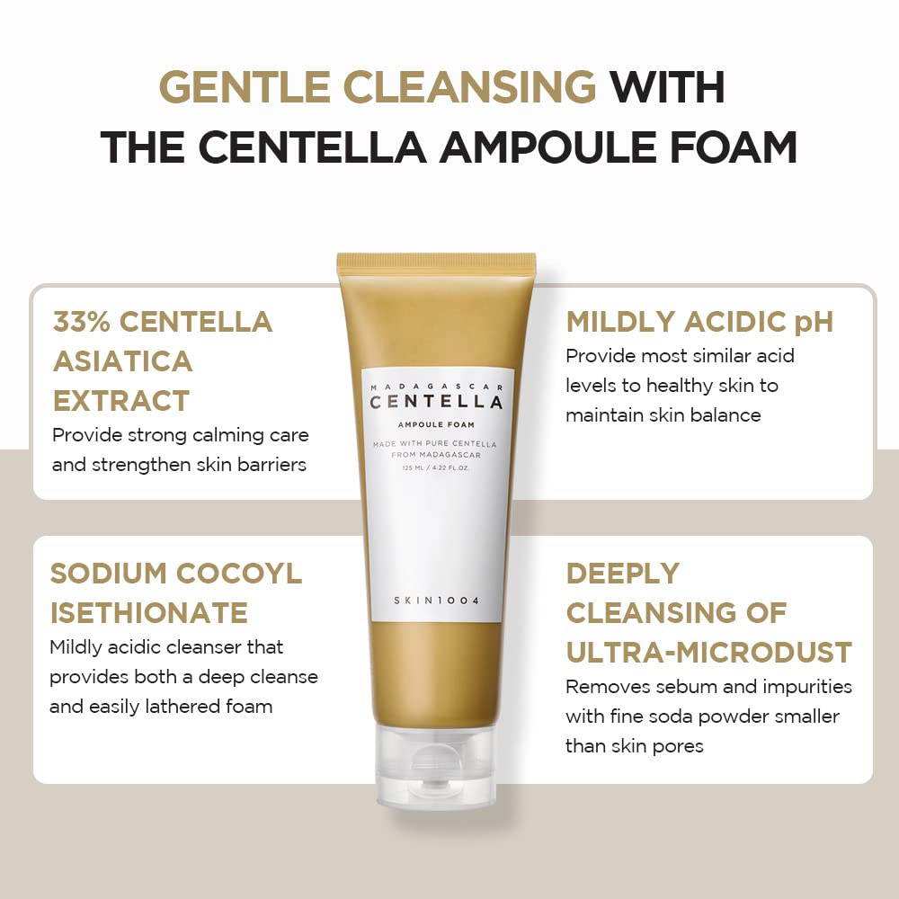 SKIN1004 Madagascar Centella Ampoule Foam - 125ml SKIN1004