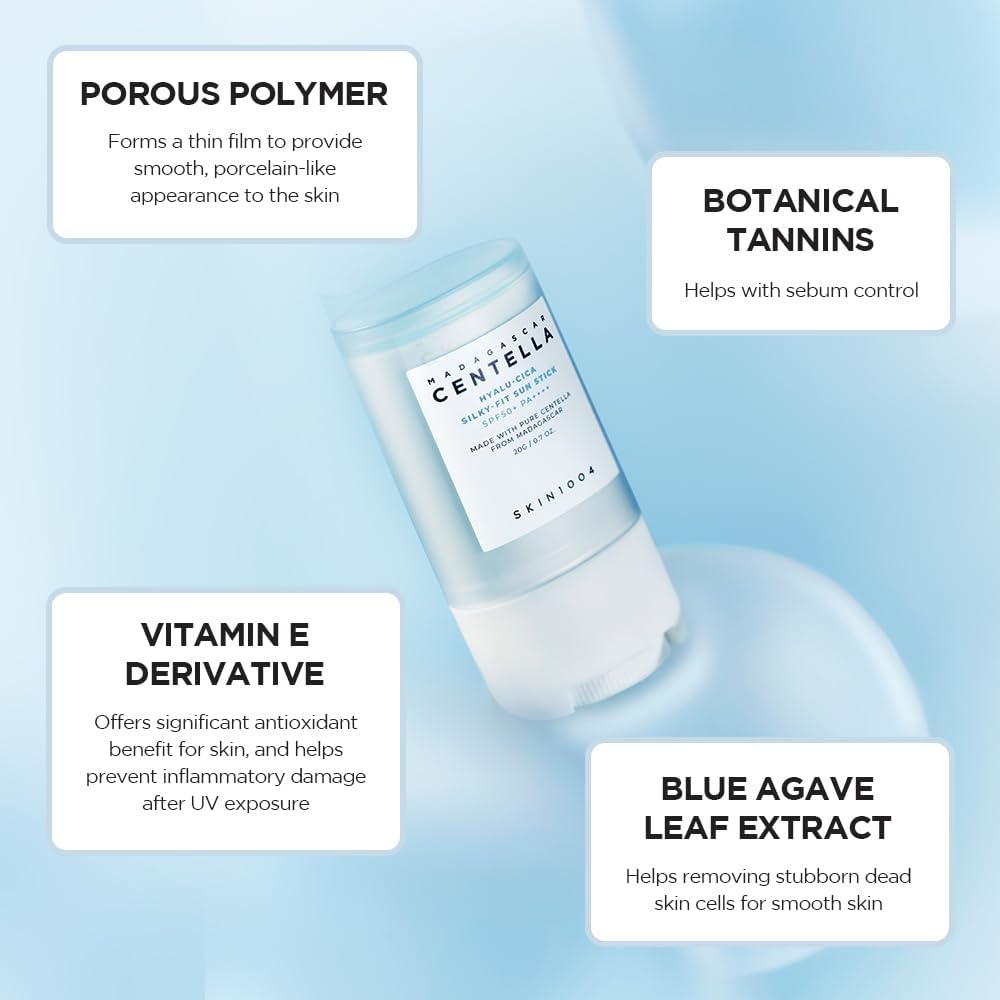 SKIN1004 Madagascar Centella Hyalu-Cica Silky-Fit Sun Stick 20g SKIN1004