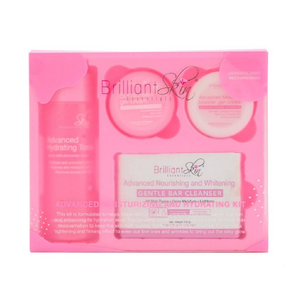 Brilliant Skin Advanced Moisturizing And Hydrating Kit - 4 in 1 Brilliant Skin