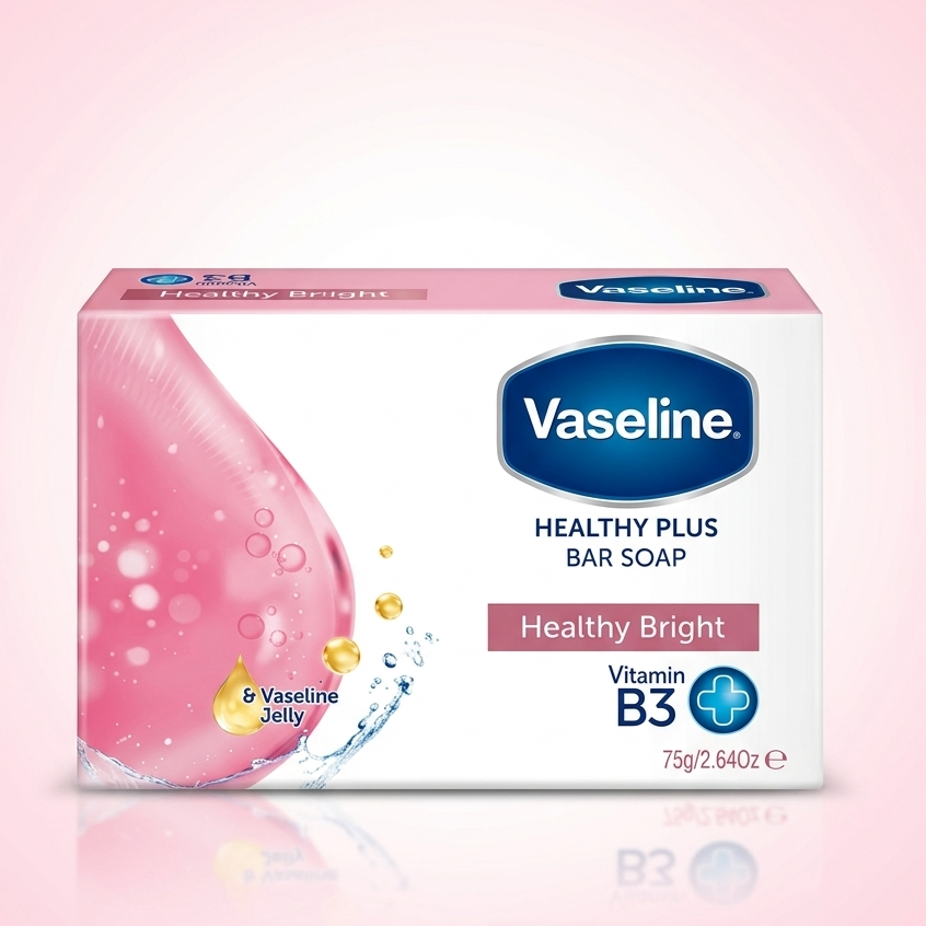 Vaseline Healthy Plus Bar Soap Healthy Bright - 75g VASELINE