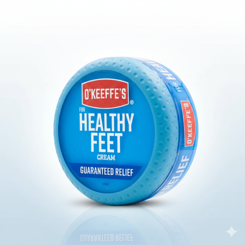 OKEEFFES Feet Cream Round 91g Glo Arabia