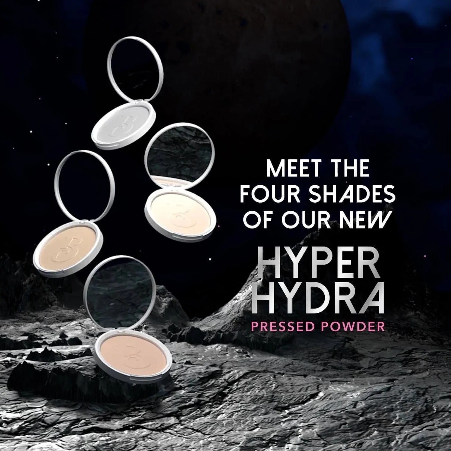 Brilliant Colours Hyper Hydra Pressed Powder - 7gm Briliant Colours