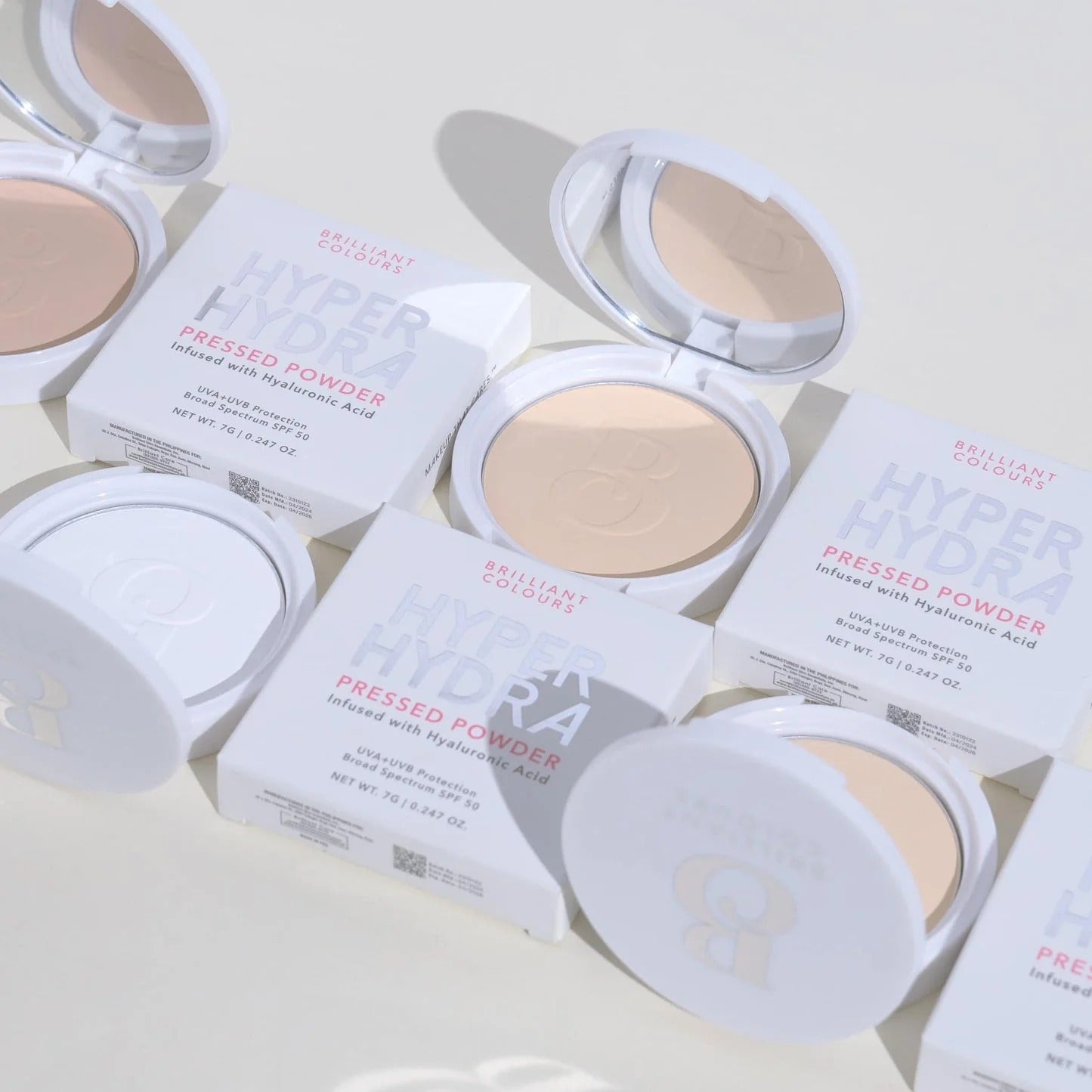 Brilliant Colours Hyper Hydra Pressed Powder - 7gm Briliant Colours