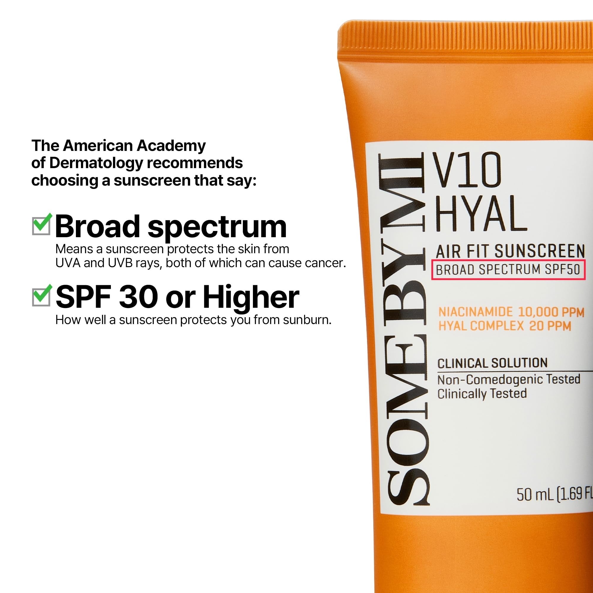 Some By Mi V10 HYAL AIR FIT SUNSCREEN SOME BY MI