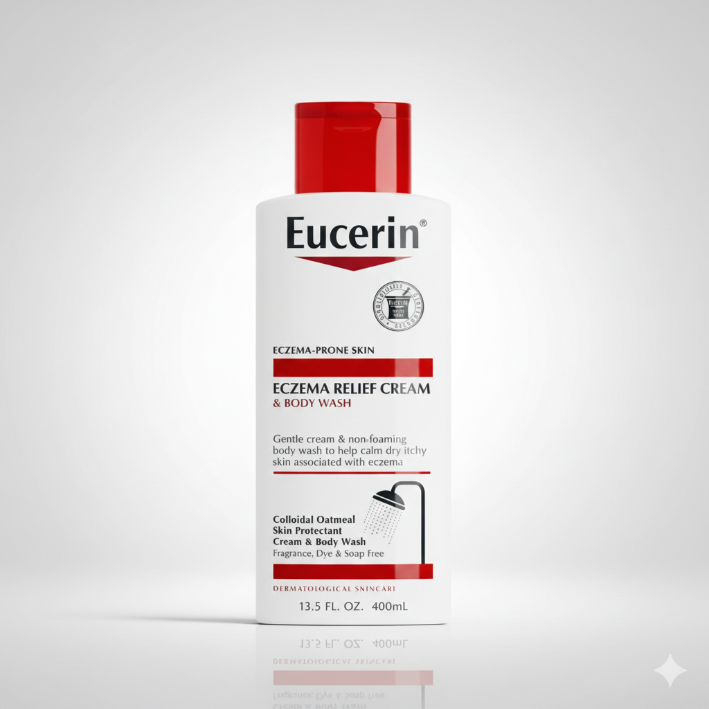 Eucerin Eczema Relief Cream Body Wash 400ml EUCERIN