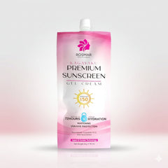 Rosmar Kagayaku Sunscreen Gel Cream Glo Arabia