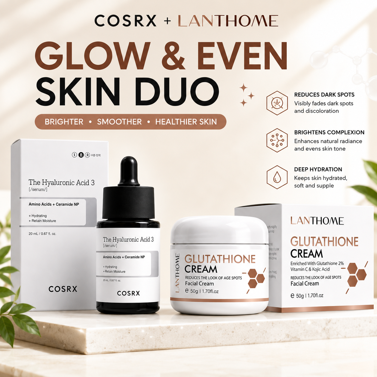 COSRX + Lanthome Duo | Best Before 22-10-2026 COSRX