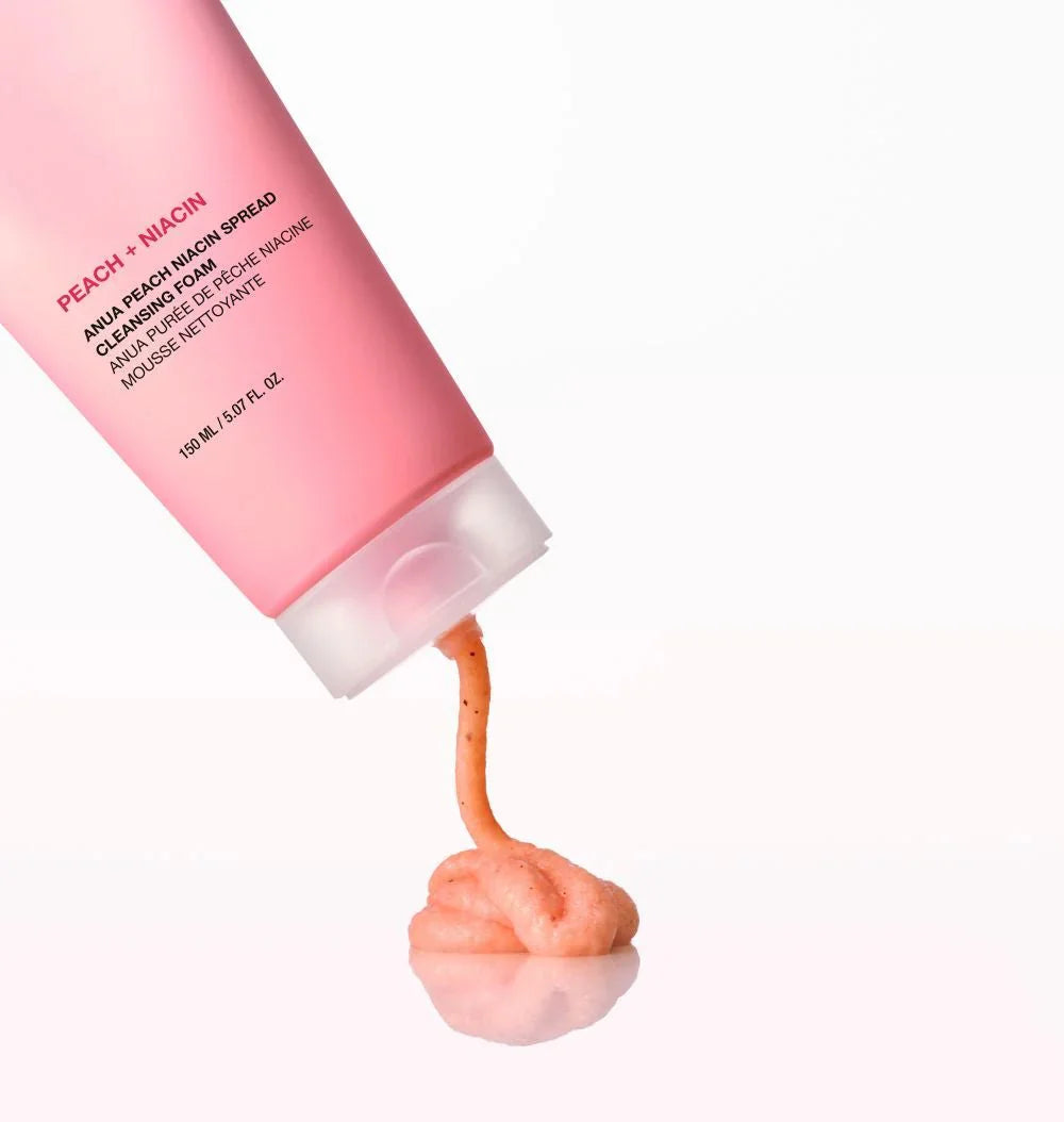 Anua Renew Peach Niacin Spread Cleansing Foam – 150ml Anua