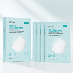 Anua PDRN Special Collagen Melting Patch for Glass Skin 4pcs – Intensive Hydrating Patch Set Anua