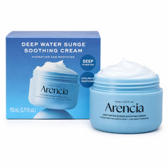 Arencia Deep Water Surge Soothing Cream 110ml - Korean Skincare, Hydrating, Brightening, Anti-Aging, Sensitive Skin, Daily Care ARENCIA