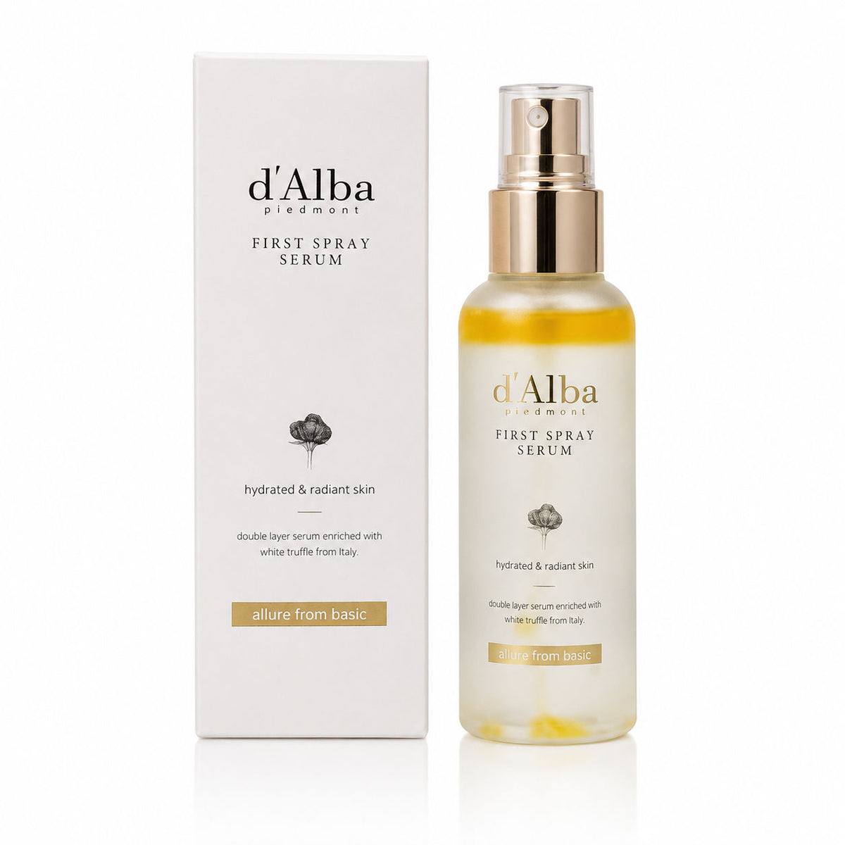 d'Alba First Spray Serum 100ml - Korean Skincare, Hydrating, Brightening, Anti-Aging, Sensitive Skin, Daily Care D'ALBA