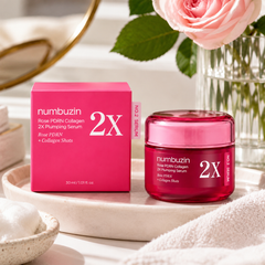 Numbuzin No.2 Rose PDRN Collagen 2X Plumping Serum 30ml Numbuzin