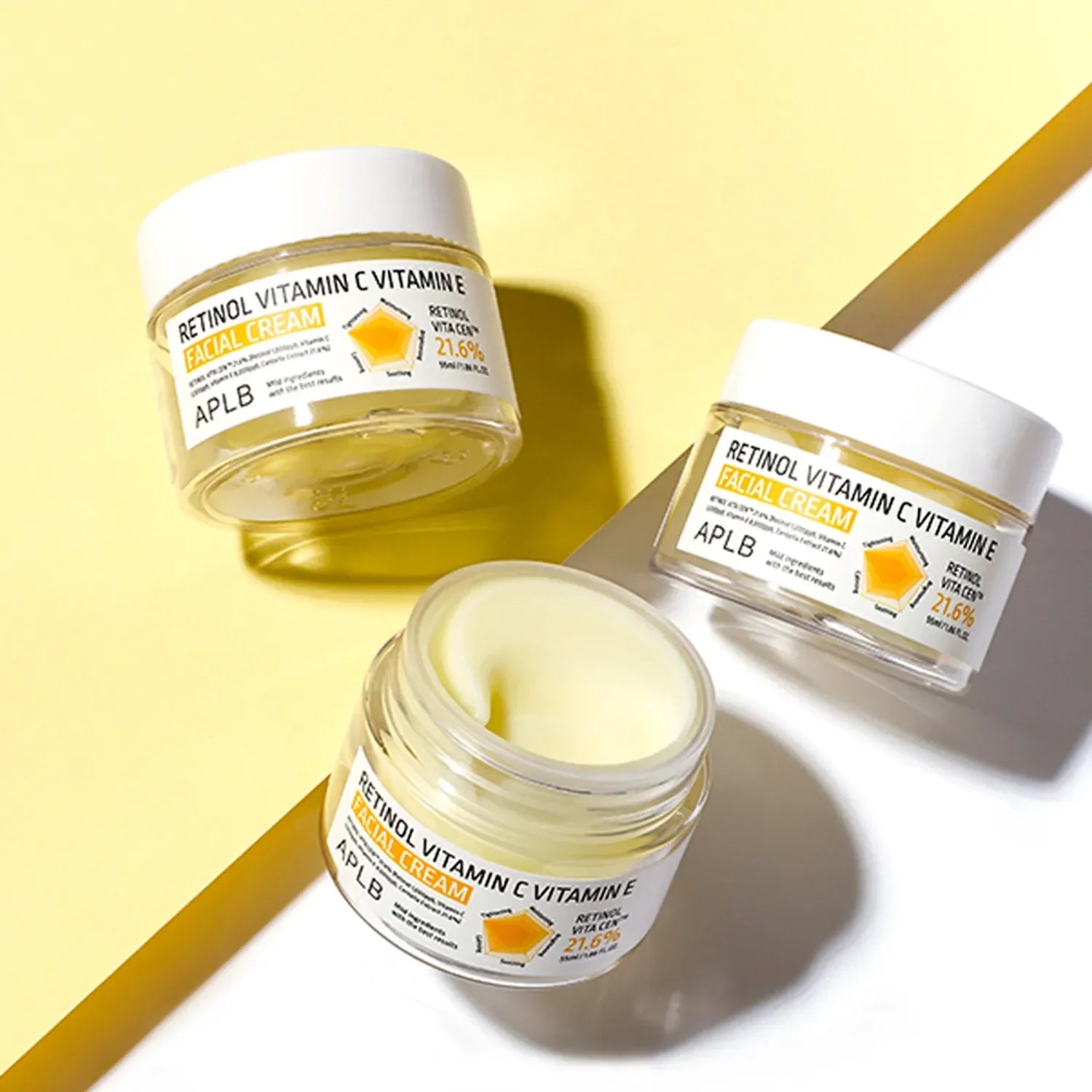 APLB Retinol Vitamin C Vitamin E Facial Cream – 55ml VITAMIN